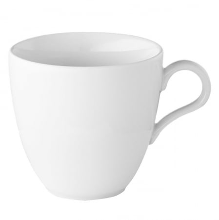 Чашка для капучино Legio, белая купить с нанесением логотипа оптом на заказ в интернет-магазине Санкт-Петербург