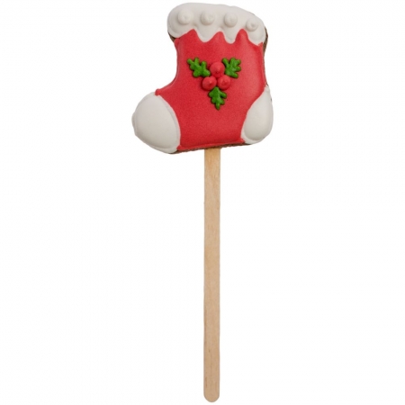 Печенье Magic Stick, сапожок купить с нанесением логотипа оптом на заказ в интернет-магазине Санкт-Петербург