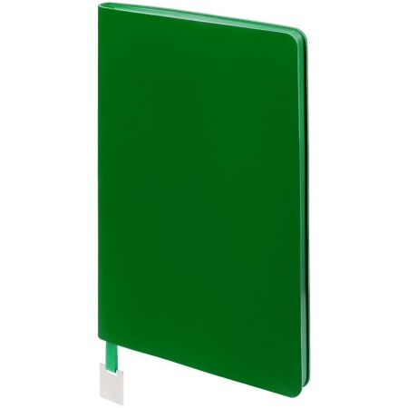 Ежедневник Shall Light, недатированный, зеленый купить с нанесением логотипа оптом на заказ в интернет-магазине Санкт-Петербург