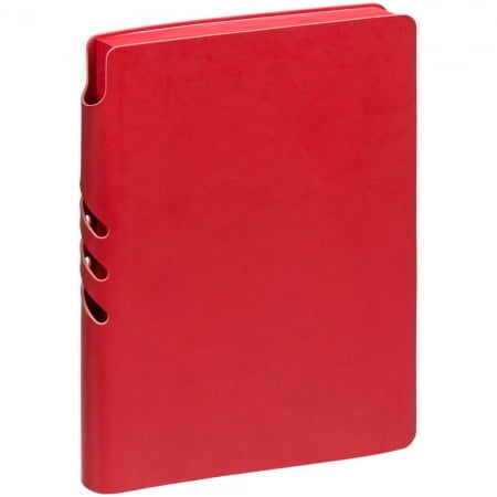 Ежедневник Flexpen Color, датированный, красный купить с нанесением логотипа оптом на заказ в интернет-магазине Санкт-Петербург