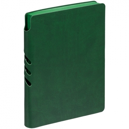 Ежедневник Flexpen Color, датированный, зеленый купить с нанесением логотипа оптом на заказ в интернет-магазине Санкт-Петербург