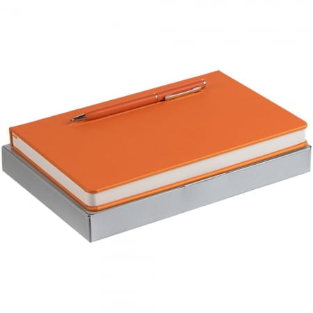Набор Magnet Shall, оранжевый купить с нанесением логотипа оптом на заказ в интернет-магазине Санкт-Петербург
