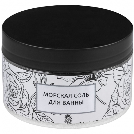 Соль для ванны Feeria в банке, без добавок купить с нанесением логотипа оптом на заказ в интернет-магазине Санкт-Петербург