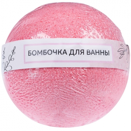 Бомбочка для ванны Feeria, розовая орхидея купить с нанесением логотипа оптом на заказ в интернет-магазине Санкт-Петербург