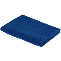 Полотенце Soft Me Light ver.2, малое, синее купить с нанесением логотипа оптом на заказ в интернет-магазине Санкт-Петербург