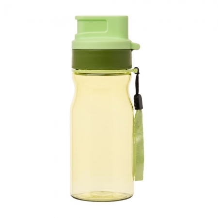 Бутылка для воды Jungle, зеленая купить с нанесением логотипа оптом на заказ в интернет-магазине Санкт-Петербург