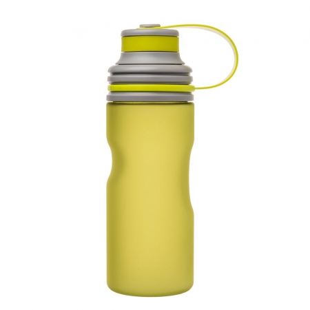Бутылка для воды Fresh, зеленая купить с нанесением логотипа оптом на заказ в интернет-магазине Санкт-Петербург