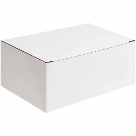 Коробка Couple Cup под 2 кружки, малая, белая купить с нанесением логотипа оптом на заказ в интернет-магазине Санкт-Петербург