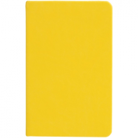 Блокнот Cluster Mini в клетку, желтый купить с нанесением логотипа оптом на заказ в интернет-магазине Санкт-Петербург