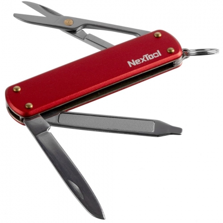 Нож-брелок NexTool Mini, красный купить с нанесением логотипа оптом на заказ в интернет-магазине Санкт-Петербург