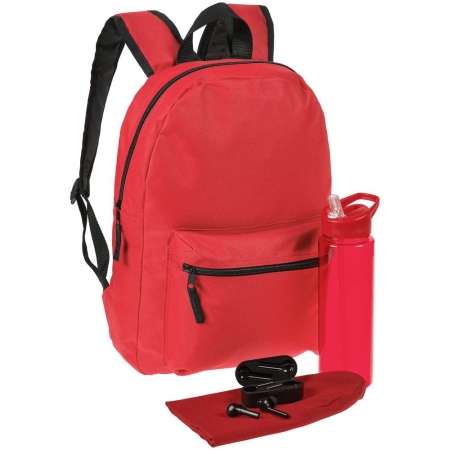 Набор Basepack, красный купить с нанесением логотипа оптом на заказ в интернет-магазине Санкт-Петербург