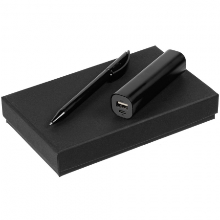 Набор Pen Power, черный купить с нанесением логотипа оптом на заказ в интернет-магазине Санкт-Петербург