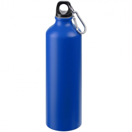 Бутылка для воды Funrun 750, синяя купить с нанесением логотипа оптом на заказ в интернет-магазине Санкт-Петербург