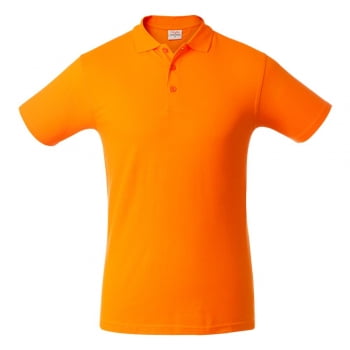 Рубашка поло мужская SURF, оранжевая купить с нанесением логотипа оптом на заказ в интернет-магазине Санкт-Петербург