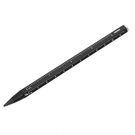 Вечный карандаш Construction Endless, черный купить с нанесением логотипа оптом на заказ в интернет-магазине Санкт-Петербург
