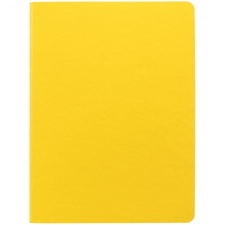 Блокнот Verso в клетку, желтый купить с нанесением логотипа оптом на заказ в интернет-магазине Санкт-Петербург