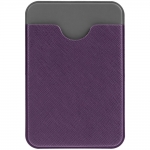 Чехол для карты на телефон Devon, фиолетовый с серым
