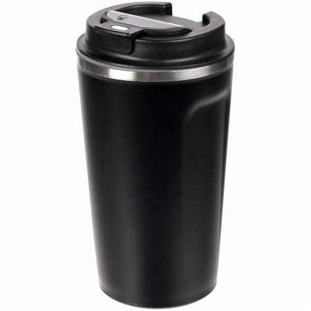 Смарт-стакан tellMug, черный купить с нанесением логотипа оптом на заказ в интернет-магазине Санкт-Петербург