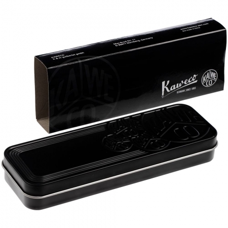 Футляр для ручек Kaweco, черный купить с нанесением логотипа оптом на заказ в интернет-магазине Санкт-Петербург