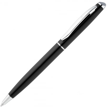 Ручка шариковая Phrase, черная купить с нанесением логотипа оптом на заказ в интернет-магазине Санкт-Петербург