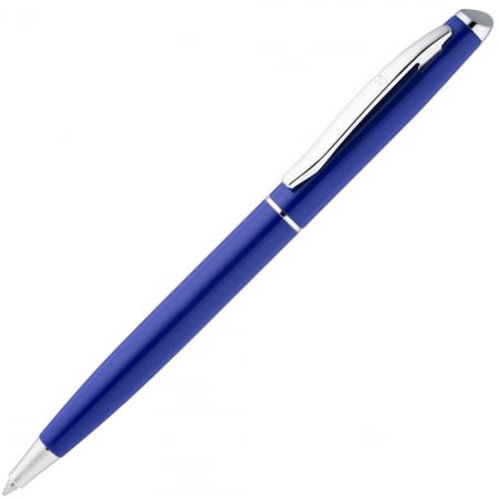 Ручка шариковая Phrase, синяя купить с нанесением логотипа оптом на заказ в интернет-магазине Санкт-Петербург