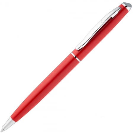 Ручка шариковая Phrase, красная купить с нанесением логотипа оптом на заказ в интернет-магазине Санкт-Петербург