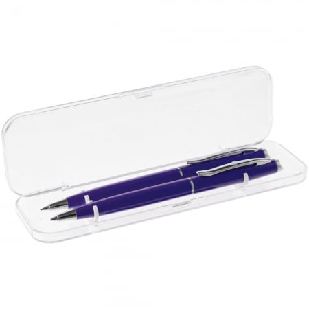 Набор Phrase: ручка и карандаш, фиолетовый купить с нанесением логотипа оптом на заказ в интернет-магазине Санкт-Петербург