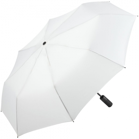 Зонт складной Profile, белый купить с нанесением логотипа оптом на заказ в интернет-магазине Санкт-Петербург