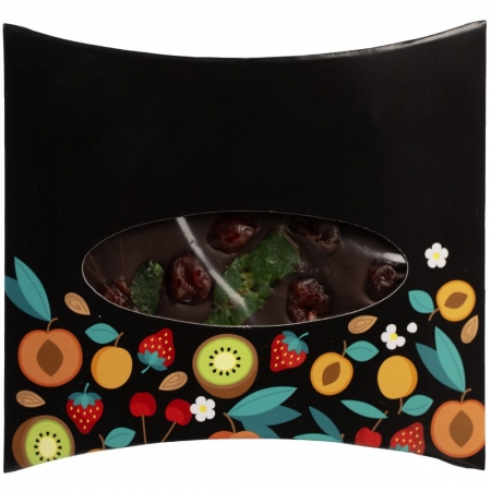 Шоколад Maukas, темный с цукатами купить с нанесением логотипа оптом на заказ в интернет-магазине Санкт-Петербург