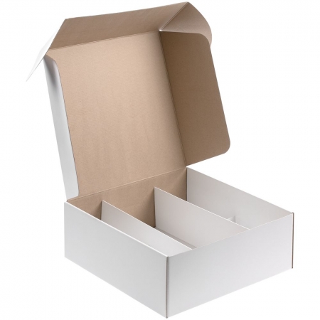 Коробка Enorme с ложементом для пледа и бокалов купить с нанесением логотипа оптом на заказ в интернет-магазине Санкт-Петербург