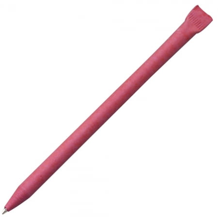 Ручка шариковая Carton Color, красная купить с нанесением логотипа оптом на заказ в интернет-магазине Санкт-Петербург