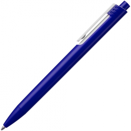 Ручка шариковая Rush, синяя купить с нанесением логотипа оптом на заказ в интернет-магазине Санкт-Петербург