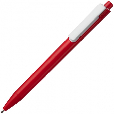 Ручка шариковая Rush, красная купить с нанесением логотипа оптом на заказ в интернет-магазине Санкт-Петербург