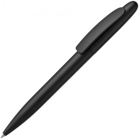 Ручка шариковая Moor Silver, черная купить с нанесением логотипа оптом на заказ в интернет-магазине Санкт-Петербург