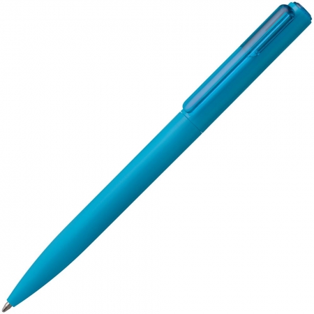 Ручка шариковая Drift, голубая купить с нанесением логотипа оптом на заказ в интернет-магазине Санкт-Петербург