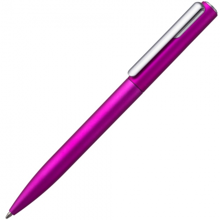 Ручка шариковая Drift Silver, ярко-розовая (фуксия) купить с нанесением логотипа оптом на заказ в интернет-магазине Санкт-Петербург