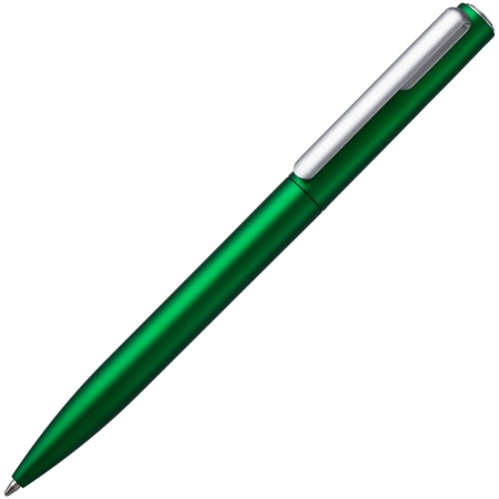 Ручка шариковая Drift Silver, зеленая купить с нанесением логотипа оптом на заказ в интернет-магазине Санкт-Петербург
