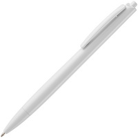 Ручка шариковая Tick, белая купить с нанесением логотипа оптом на заказ в интернет-магазине Санкт-Петербург