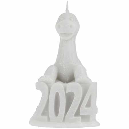 Свеча «Дракон 2024» купить с нанесением логотипа оптом на заказ в интернет-магазине Санкт-Петербург