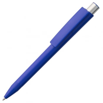 Ручка шариковая Delta, синяя купить с нанесением логотипа оптом на заказ в интернет-магазине Санкт-Петербург