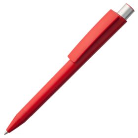Ручка шариковая Delta, красная купить с нанесением логотипа оптом на заказ в интернет-магазине Санкт-Петербург