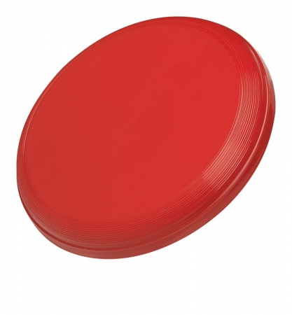 Летающая тарелка-фрисби Yukon, красная купить с нанесением логотипа оптом на заказ в интернет-магазине Санкт-Петербург