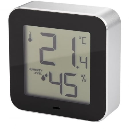 Термометр-гигрометр Simple купить с нанесением логотипа оптом на заказ в интернет-магазине Санкт-Петербург