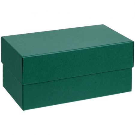 Коробка Storeville, малая, зеленая купить с нанесением логотипа оптом на заказ в интернет-магазине Санкт-Петербург