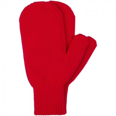 Варежки Life Explorer, красные купить с нанесением логотипа оптом на заказ в интернет-магазине Санкт-Петербург