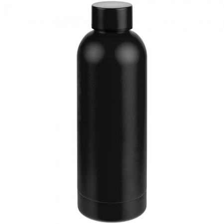 Термобутылка Glendale, черная купить с нанесением логотипа оптом на заказ в интернет-магазине Санкт-Петербург