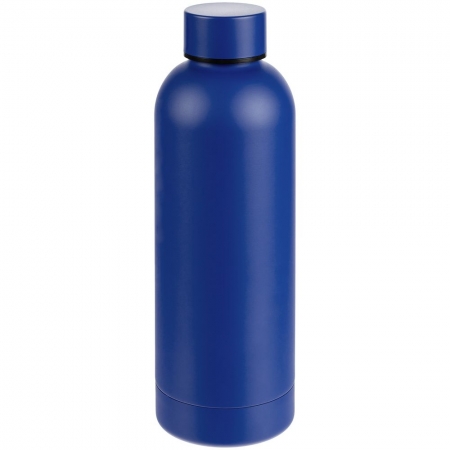 Термобутылка Glendale, синяя купить с нанесением логотипа оптом на заказ в интернет-магазине Санкт-Петербург