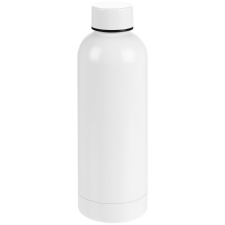 Термобутылка Glendale, белая купить с нанесением логотипа оптом на заказ в интернет-магазине Санкт-Петербург