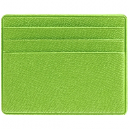 Чехол для карточек Devon, зеленый купить с нанесением логотипа оптом на заказ в интернет-магазине Санкт-Петербург