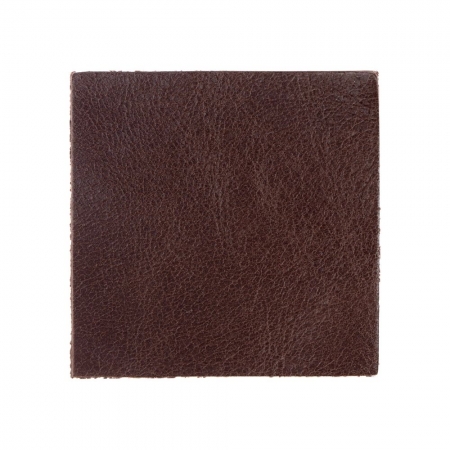 Лейбл кожаный Beta Quadrato, S, коричневый купить с нанесением логотипа оптом на заказ в интернет-магазине Санкт-Петербург